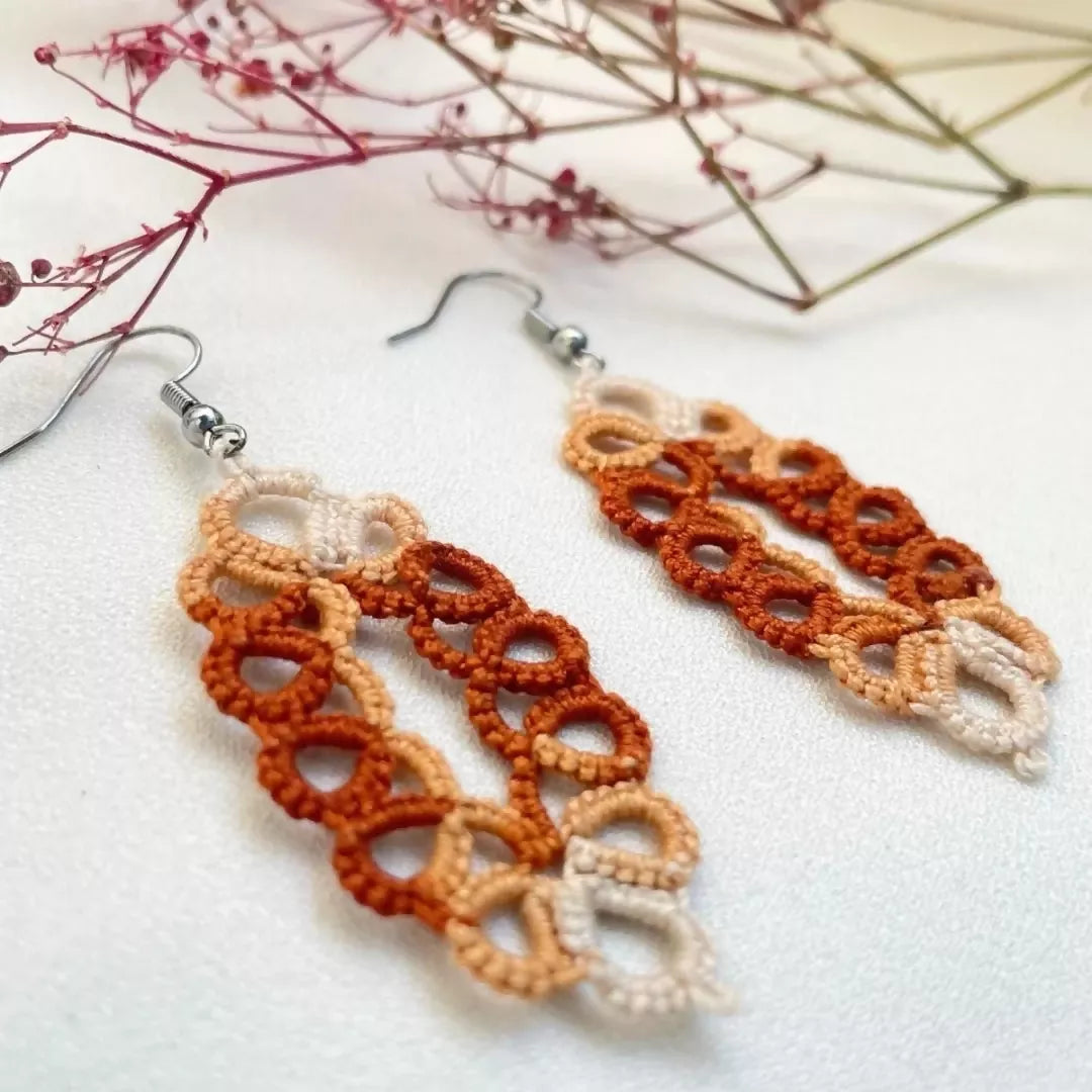 Cinnamon Spice Earrings