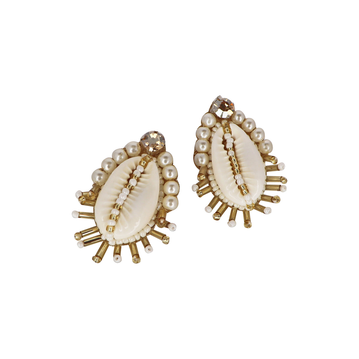 Mary Earrings in Gold