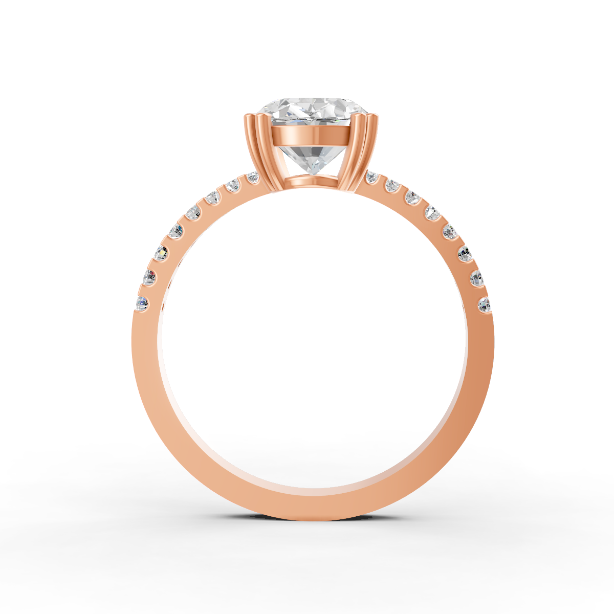 1.85Ct Oval Cut Moissanite Women Engagement Ring 14K Yellow Gold Plated