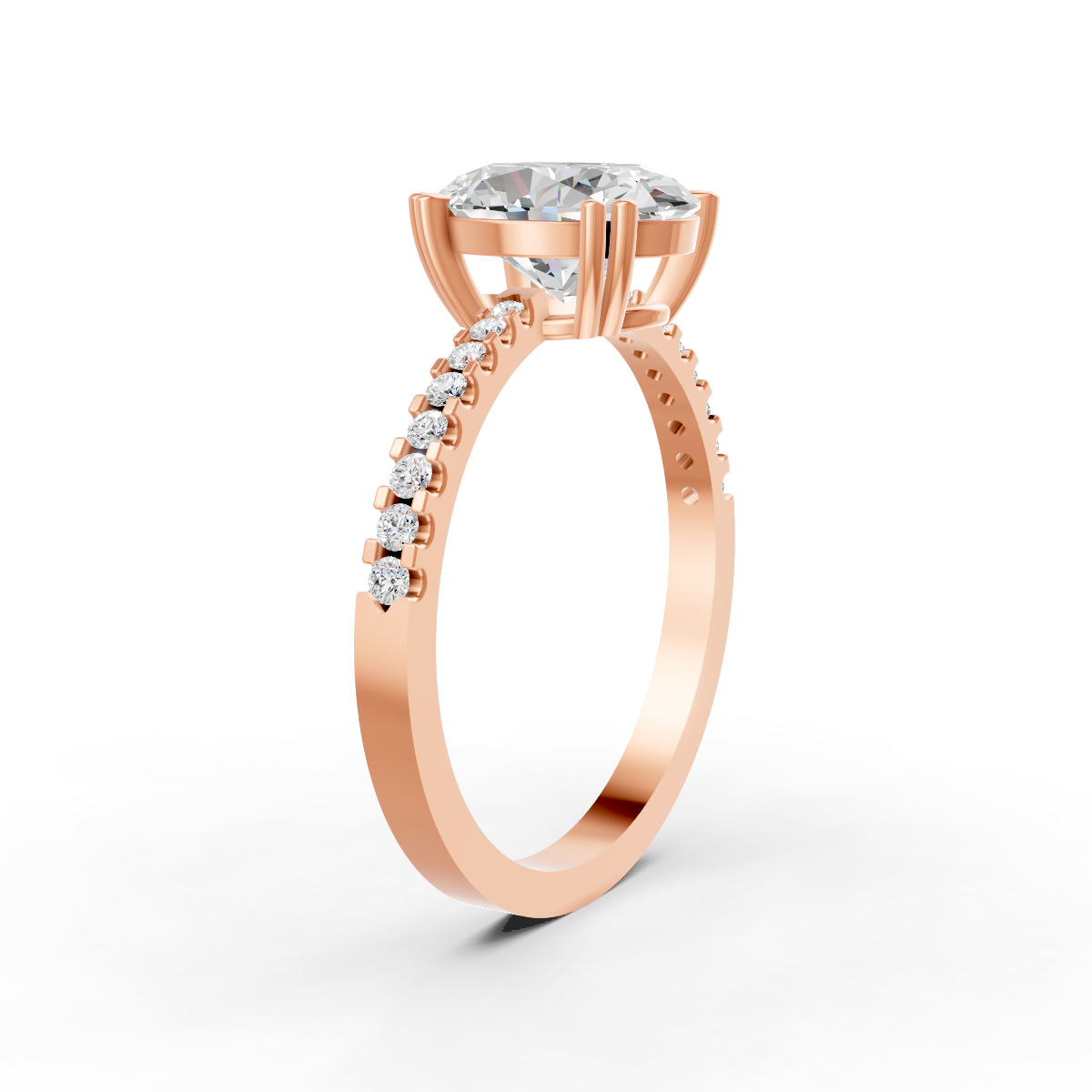 1.85Ct Oval Cut Moissanite Women Engagement Ring 14K Yellow Gold Plated