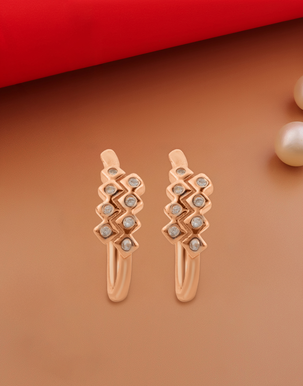 Textured Zigzag Toe Rings – Modern Ethnic Style