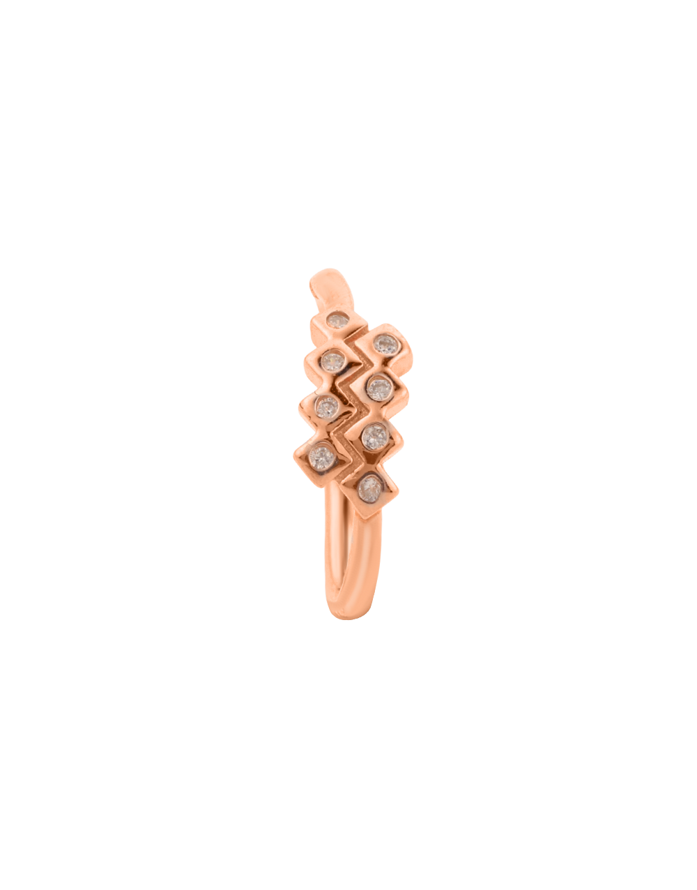 Textured Zigzag Toe Rings – Modern Ethnic Style