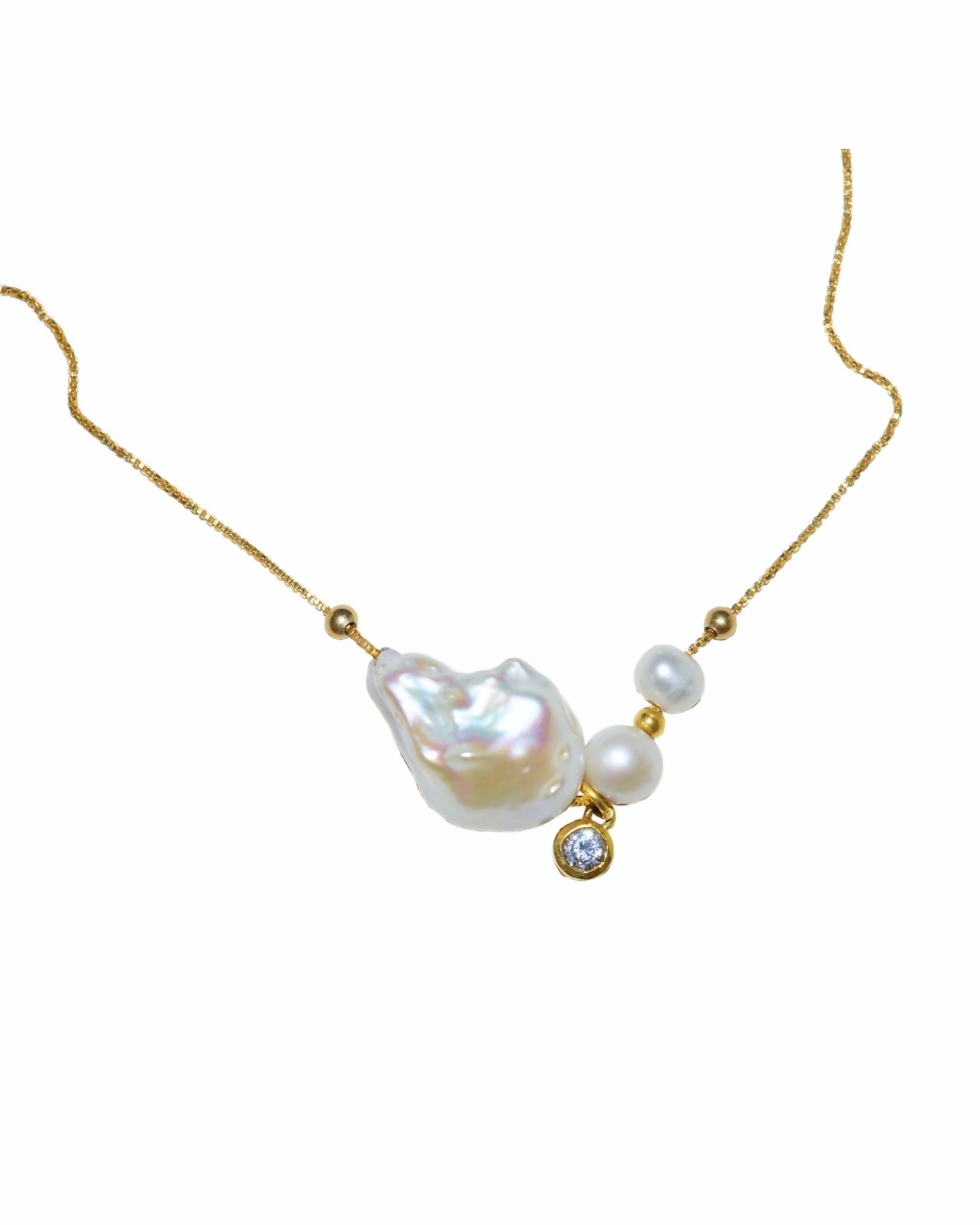 Baroque Pearl Necklace