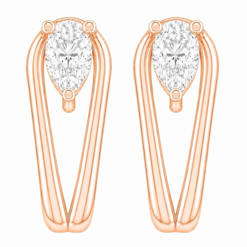 MAIRA Elara Pear Drop 925 Sterling Silver Earrings