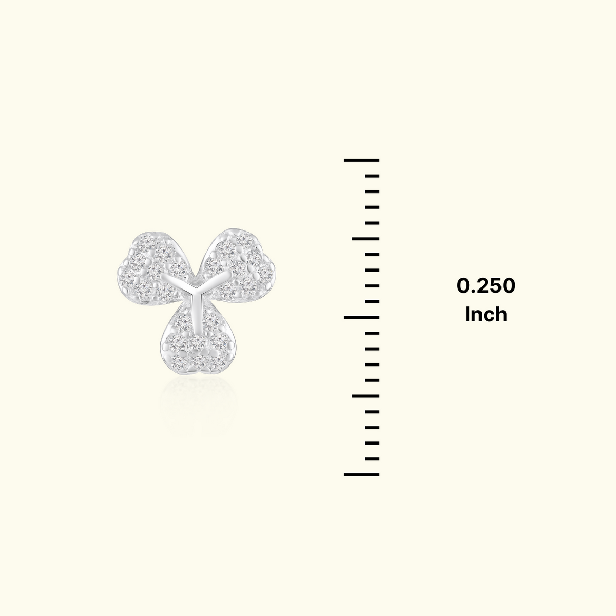 Cloveria 92.5 Silver Studs