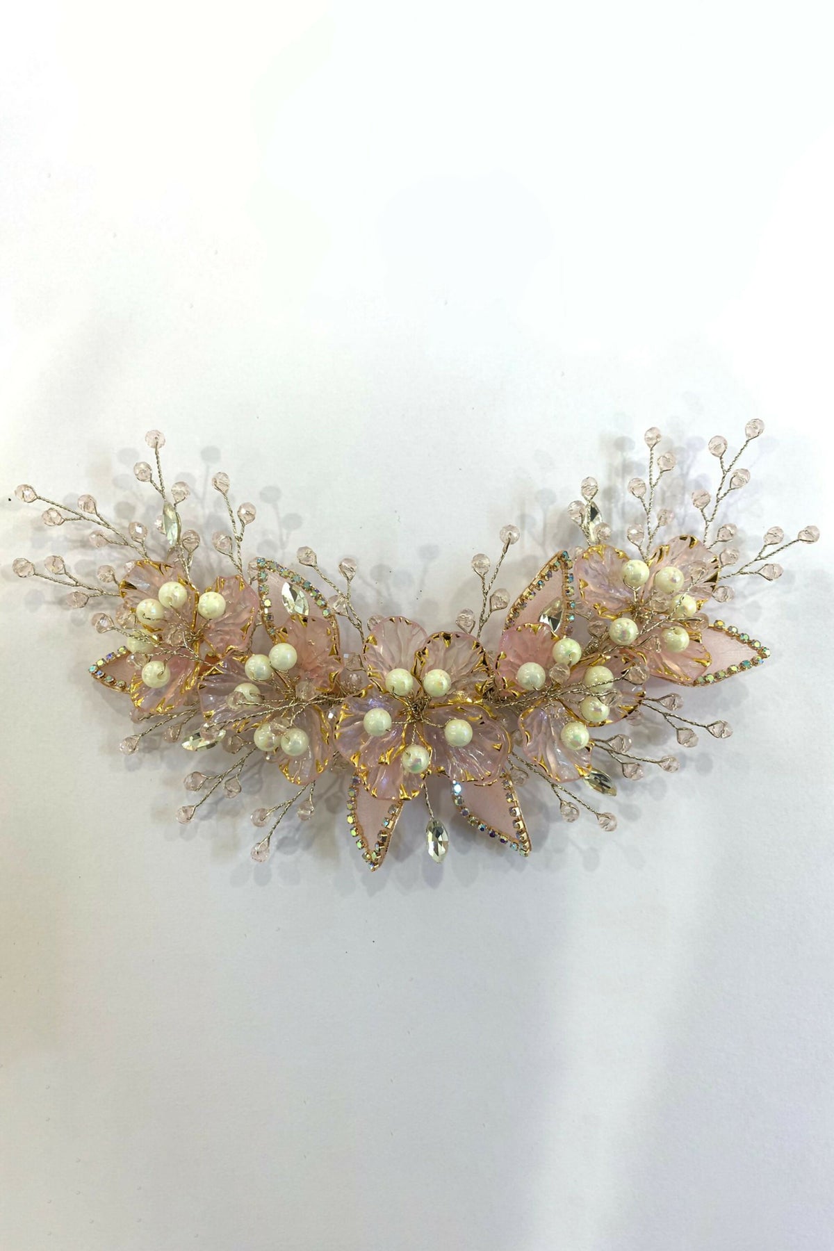Blush Arcadia Floral Hair Clip BSJ122